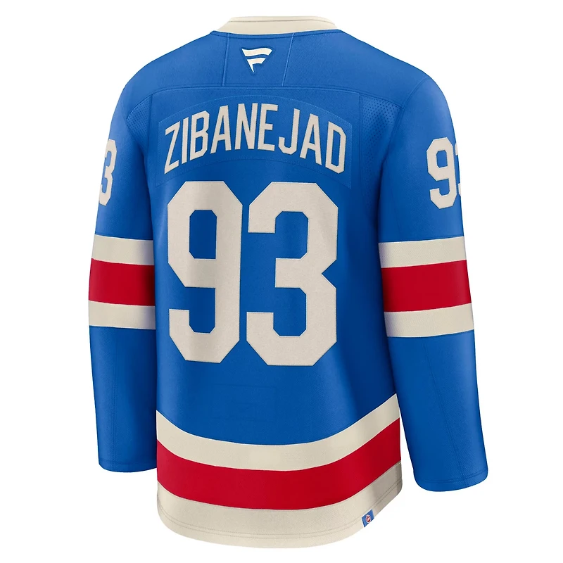 Fanatics Mika Zibanejad New York Rangers Centennial Premium Jersey