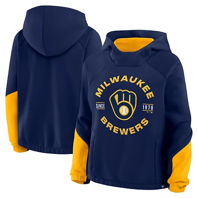 Fanatics Milwaukee Brewers Oversized Time to Win Pullover Hoodie
