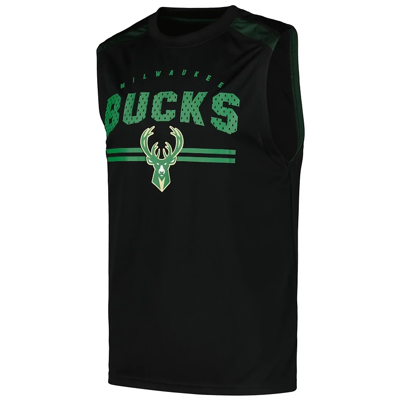 Fanatics Milwaukee Bucks Birdseye Muscle Tank Top