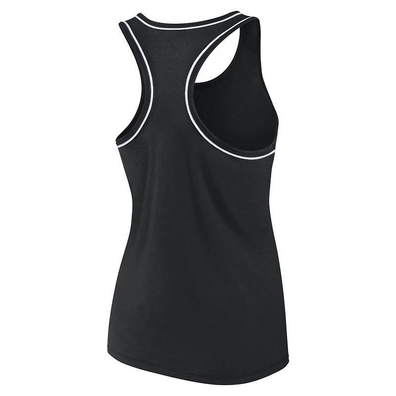 Fanatics Milwaukee Bucks Wordmark Logo Racerback Tank Top