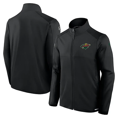 Fanatics Minnesota Wild Authentic Pro Rink Fleece Full-Zip Jacket
