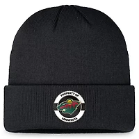 Fanatics Minnesota Wild Authentic Pro Training Camp Cuffed Knit Hat