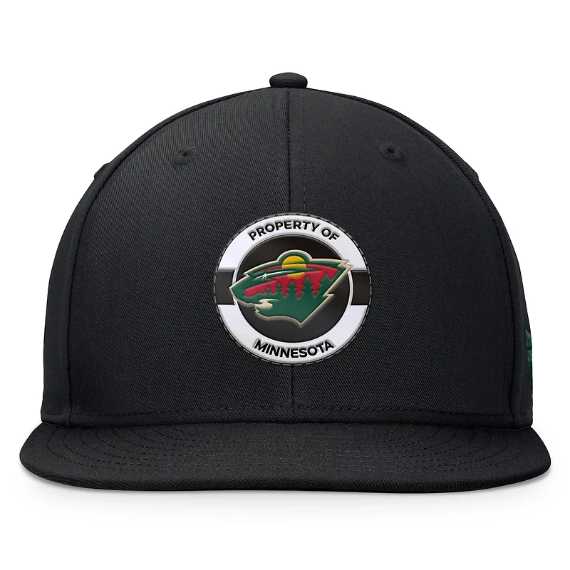 Fanatics Minnesota Wild Authentic Pro Training Camp Snapback Hat