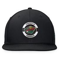 Fanatics Minnesota Wild Authentic Pro Training Camp Snapback Hat