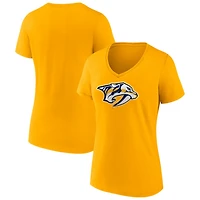 Fanatics Nashville Predators Primary Logo Team V-Neck T-Shirt