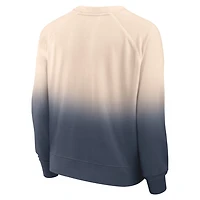 Fanatics Navy Houston Astros Luxe Lounge Arch Raglan Pullover Sweatshirt