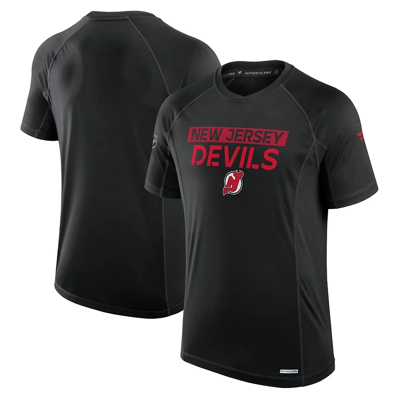 Fanatics New Jersey Devils Authentic Pro Rink Tech T-Shirt