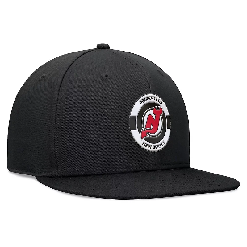 Fanatics New Jersey Devils Authentic Pro Training Camp Snapback Hat