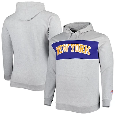 Fanatics New York Knicks Big  Tall Wordmark Pullover Hoodie