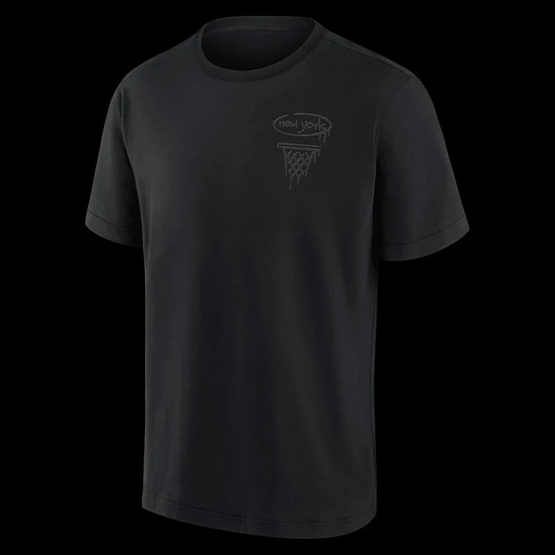 Fanatics New York Knicks Blackout Heavyweight T-Shirt