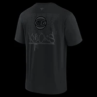 Fanatics New York Knicks Blackout Heavyweight T-Shirt