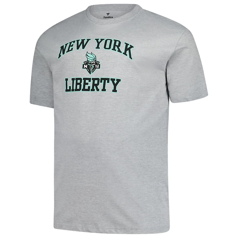 Fanatics New York Liberty Big Tall Heart Soul T-Shirt