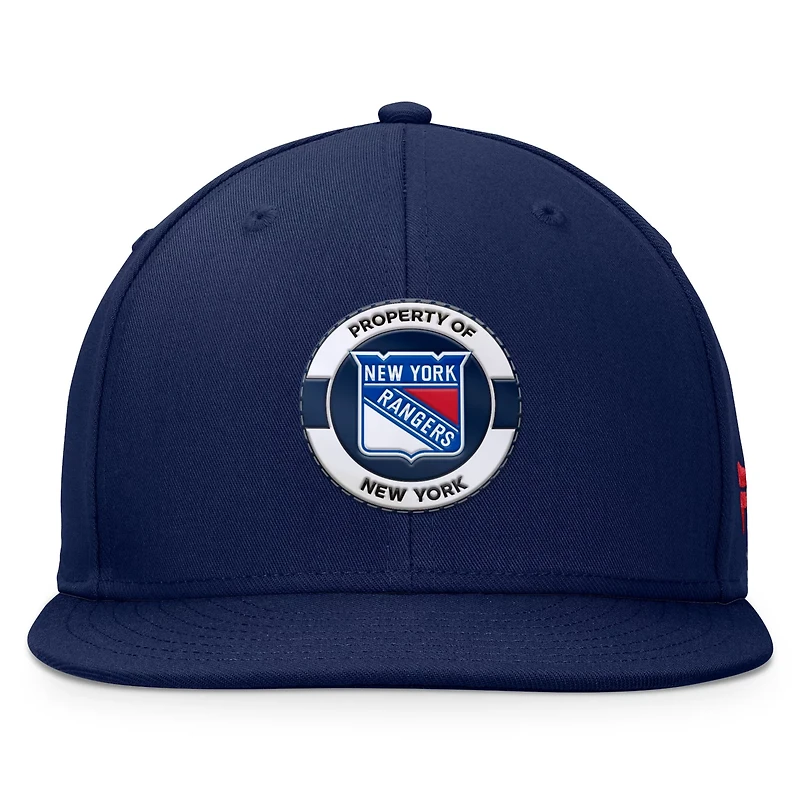 Fanatics New York Rangers Authentic Pro Training Camp Snapback Hat