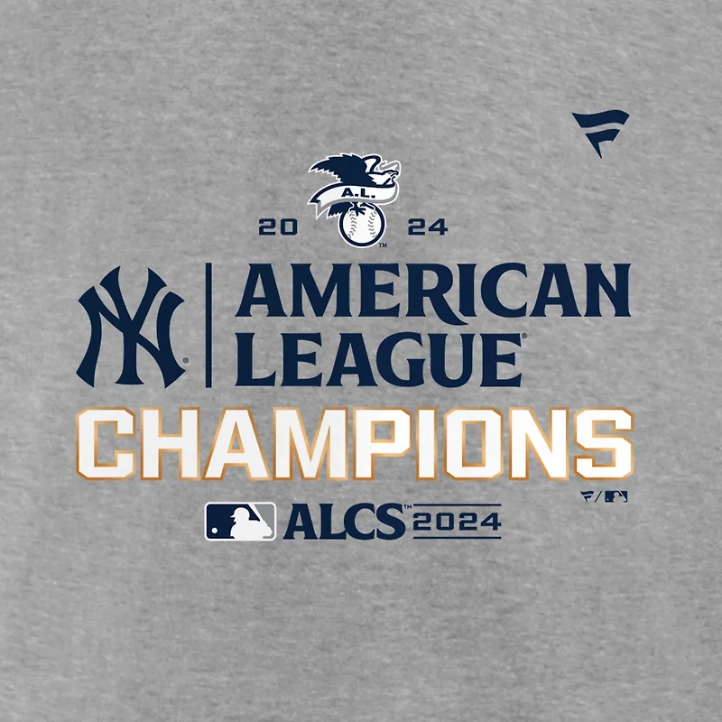 Fanatics New York Yankees 2024 American League Champions Locker Room Big Tall T-Shirt