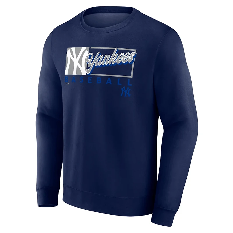 Fanatics New York Yankees Focus Fleece Pullover Sweatshirt