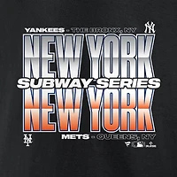 Fanatics New York Yankees vs Mets 2025 Subway Series Roster T-Shirt