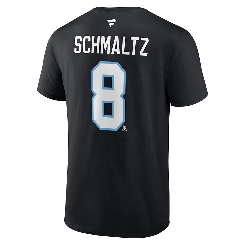 Fanatics Nick Schmaltz Utah Hockey Club Authentic Stack Name Number T-Shirt