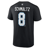 Fanatics Nick Schmaltz Utah Hockey Club Authentic Stack Name  Number T-Shirt