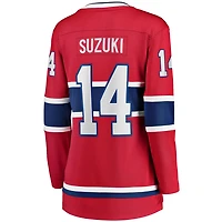 Fanatics Nick Suzuki Montreal Canadiens Home Captain Patch Breakaway Player Jersey