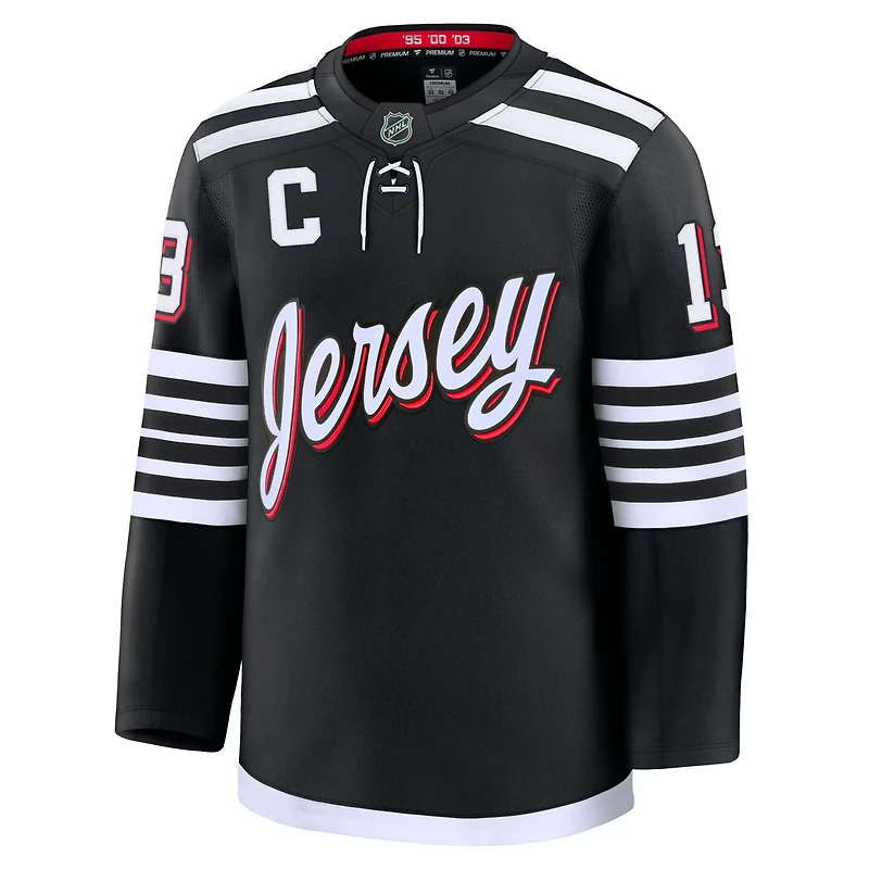 Fanatics Nico Hischier New Jersey Devils Alternate Premium Jersey