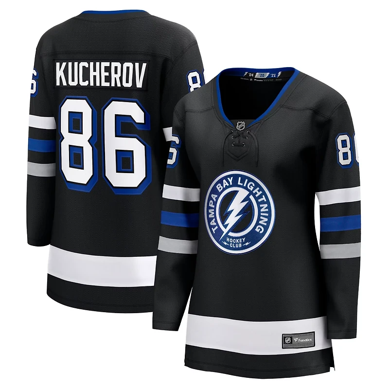 Fanatics Nikita Kucherov Tampa Bay Lightning Alternate Premier Breakaway Player Jersey