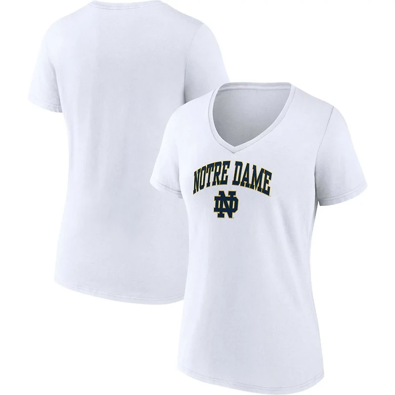 Fanatics Notre Dame Fighting Irish Evergreen Campus V-Neck T-Shirt
