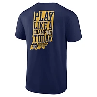 Fanatics Notre Dame Fighting Irish Hometown Play Like A Champion Today 2-Hit T-Shirt