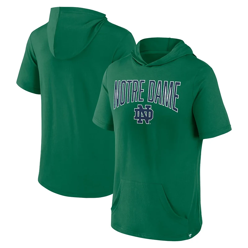 Fanatics Notre Dame Fighting Irish Outline Lower Arch Hoodie T-Shirt