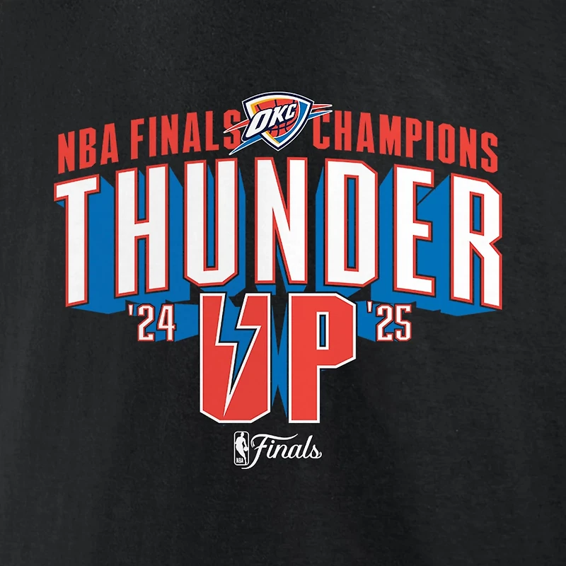 Fanatics Oklahoma City Thunder 2025 NBA Finals Champions Big  Tall Hometown T-Shirt