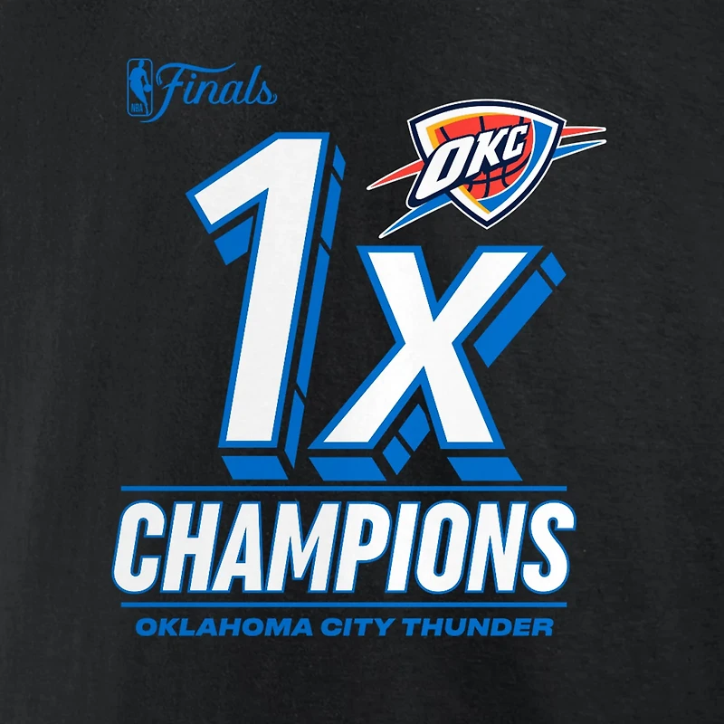 Fanatics Oklahoma City Thunder 2025 NBA Finals Champions Dunk Contest T-Shirt
