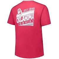 Fanatics Oklahoma Sooners Ideal Faded Big  Tall T-Shirt