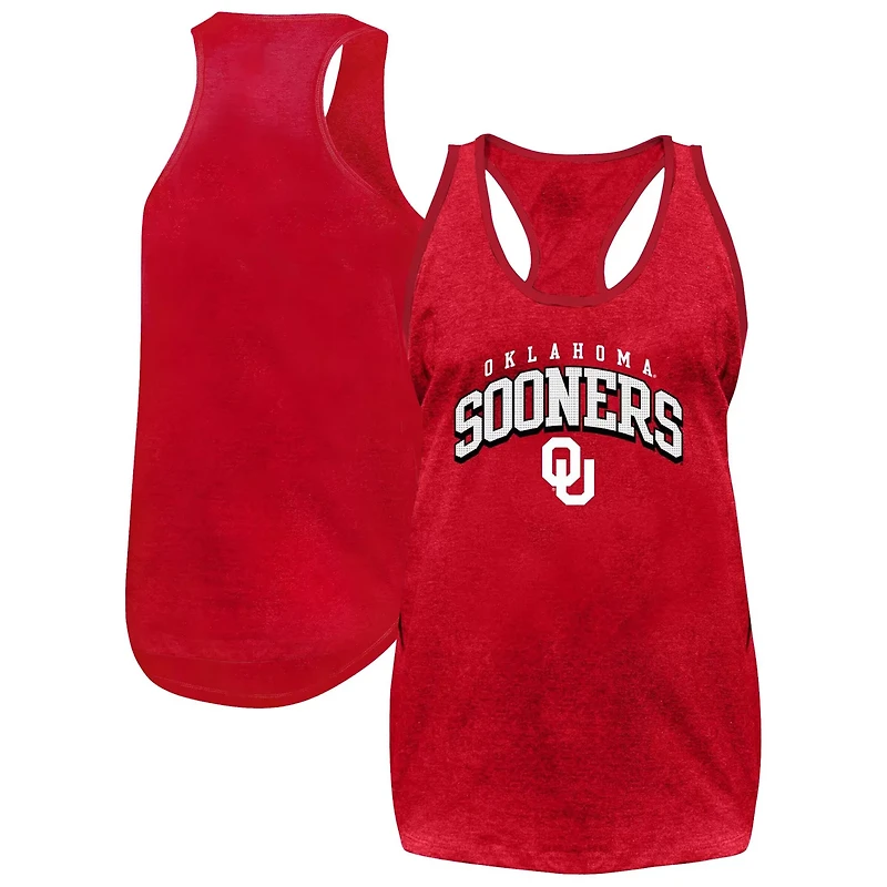 Fanatics Oklahoma Sooners Plus Arch Tank Top