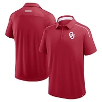 Fanatics Oklahoma Sooners Take The Lead Defender Raglan Polo