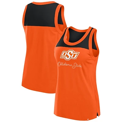 Fanatics Oklahoma State Cowboys Crosley Colorblock Tank Top