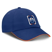 Fanatics Orange Edmonton Oilers Authentic Pro Ripstop Adjustable Hat