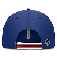Fanatics Orange Edmonton Oilers Authentic Pro Ripstop Adjustable Hat