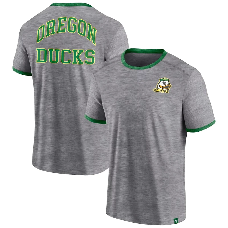 Fanatics Oregon Ducks Classic Stack Ringer T-Shirt