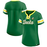 Fanatics Oregon Ducks Iconic Athena Lace-Up T-Shirt
