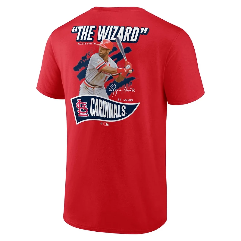 Fanatics Ozzie Smith St Louis Cardinals Retired Player Nickname Name  Number T-Shirt
