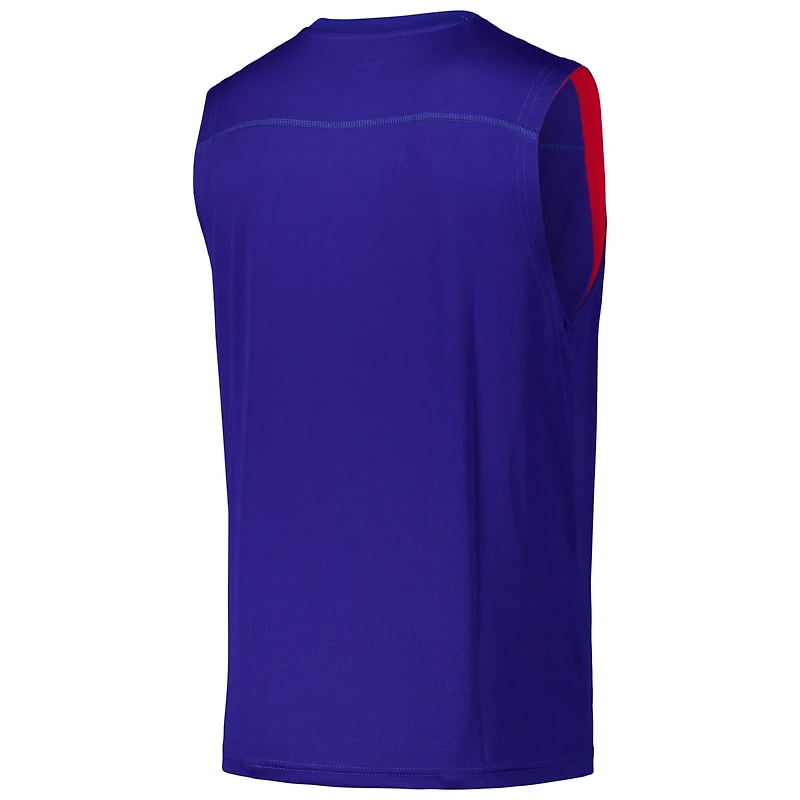 Fanatics Philadelphia 76ers Birdseye Muscle Tank Top