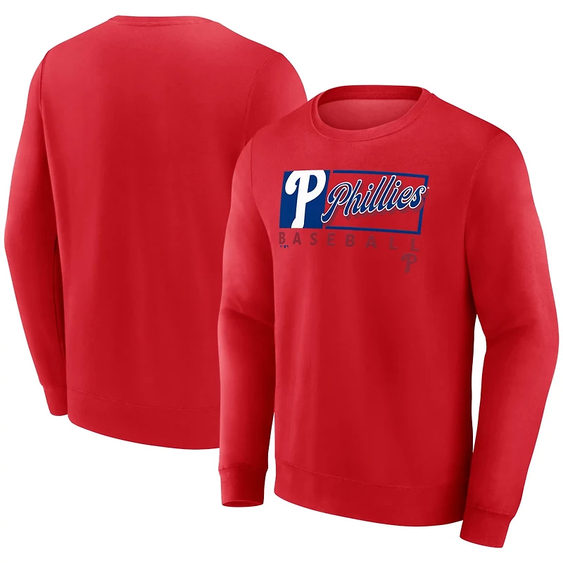 Fanatics Philadelphia Phillies Focus Fleece Pullover Sweatshirt