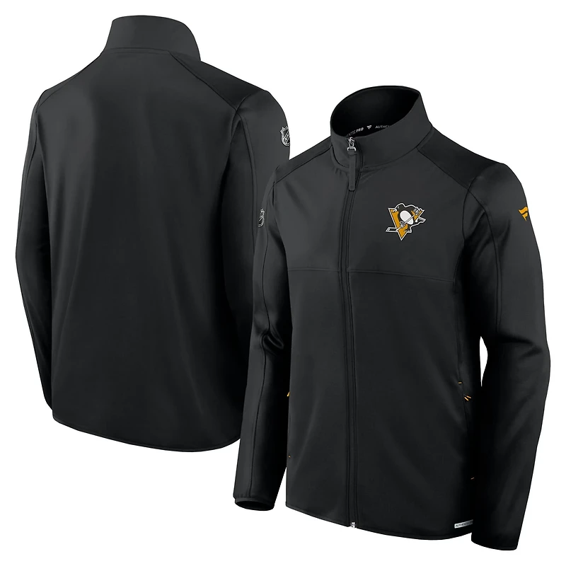 Fanatics Pittsburgh Penguins Authentic Pro Rink Fleece Full-Zip Jacket