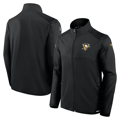 Fanatics Pittsburgh Penguins Authentic Pro Rink Fleece Full-Zip Jacket