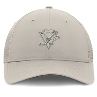 Fanatics Pittsburgh Penguins Authentic Pro Road Trucker Adjustable Hat