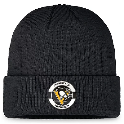 Fanatics Pittsburgh Penguins Authentic Pro Training Camp Cuffed Knit Hat