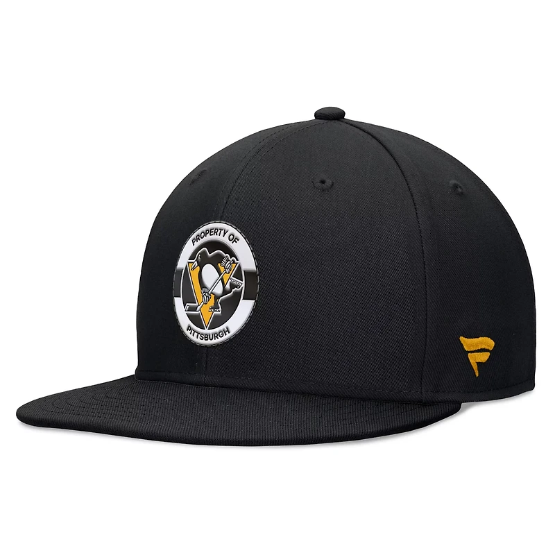 Fanatics Pittsburgh Penguins Authentic Pro Training Camp Snapback Hat