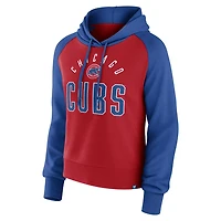 Fanatics Red Chicago Cubs Pop Fly Pullover Hoodie