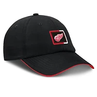 Fanatics Red Detroit Red Wings Authentic Pro Ripstop Adjustable Hat