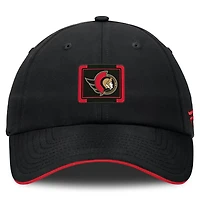 Fanatics Red Ottawa Senators Authentic Pro Ripstop Adjustable Hat