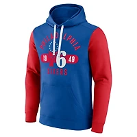 Fanatics /Red Philadelphia 76ers Big  Tall Bold Attack Pullover Hoodie
